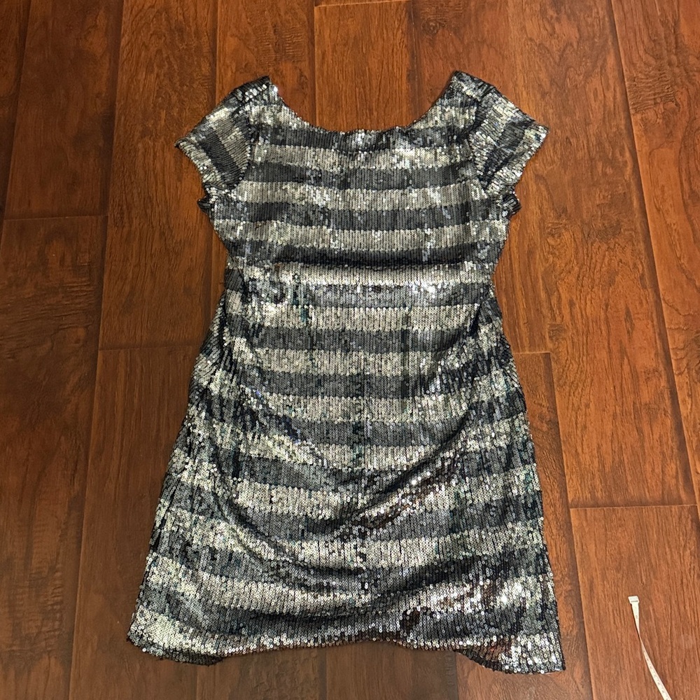 White House Black Market Shimmering Sequin Dress